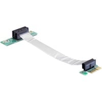 DeLOCK 41839 slot di espansione PCIe x1 Male, 0,13 m, Nero