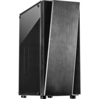 Inter-Tech T-11 Televen Tower Nero Nero, Tower, PC, Nero, ATX, ITX, micro ATX, 16,5 cm, 30,5 cm