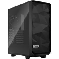 Fractal Design Meshify 2 Compact Tower Nero Nero, Tower, PC, Nero, ATX, micro ATX, Mini-ITX, Acciaio, Vetro temperato, Giocare