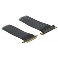 DeLOCK 85766 scheda di interfaccia e adattatore Interno PCIe PCIe, PCIe, Nero, 0,3 m, 1 pz