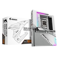 GIGABYTE B650E AORUS STEALTH ICE bianco/Argento