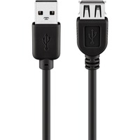 goobay 68903 cavo USB 1,8 m USB 2.0 USB A Nero Nero, 1,8 m, USB A, USB A, USB 2.0, Nero