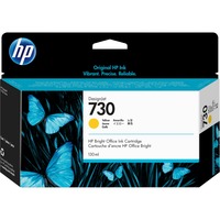 HP Cartuccia di inchiostro giallo DesignJet 730 da 130 ml Resa standard, Inchiostro colorato, 130 ml, 1 pz