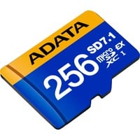 ADATA Premier Extreme microSDXC 256 GB blu/Giallo