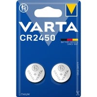 VARTA CR2450 Batteria monouso Litio Batteria monouso, CR2450, Litio, 2 pz, 560 mAh, Argento