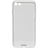 Nevox StyleShell Flex custodia per cellulare Cover a guscio Grigio, Trasparente, Custodia per telefono bianco/trasparente, Cover a guscio, Apple, iPhone 7, Grigio, Trasparente