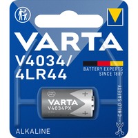 VARTA -V4034PX Batterie per uso domestico Batteria monouso, 4SR44, Alcalino, 6 V, 1 pz, 100 mAh