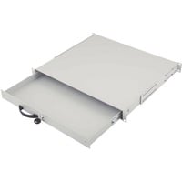 Digitus Cassetto per tastiera per armadi di rete e server grigio, Grigio, 25 kg, 1U, Turchia, 48,3 cm (19"), 3,5 kg