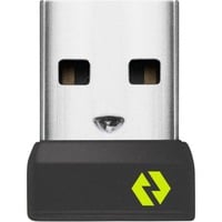 Logitech Bolt Ricevitore USB grafite, Ricevitore USB, 2 g, Nero, Verde