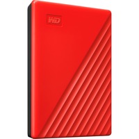 WD My Passport disco rigido esterno 2000 GB Rosso rosso, 2000 GB, 2.5", 3.2 Gen 1 (3.1 Gen 1), Rosso