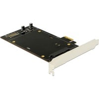 DeLOCK 90349 scheda di interfaccia e adattatore Interno SATA PCIe, SATA, PCIe 2.0, Windows 10, Windows 7, Windows 8, Windows 8.1, 120 mm, 150 mm