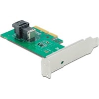 DeLOCK 90437 scheda di interfaccia e adattatore PCIe, A basso profilo, PCIe 4.0, 5 - 50 °C, -25 - 70 °C, 15 - 90%