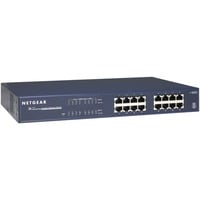 Netgear JGS516 Non gestito Blu blu, Non gestito