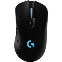 Logitech G703 Lightspeed mouse Mano destra RF Wireless Ottico 25600 DPI Nero, Mano destra, Ottico, RF Wireless, 25600 DPI, 1 ms, Nero