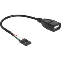 Image of 83291 cavo USB 0,2 m USB A Nero004