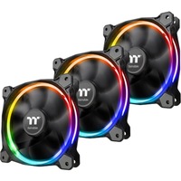 Thermaltake Riing 12 Sync Universale Ventilatore 12 cm Nero Ventilatore, 12 cm, 800 Giri/min, 1500 Giri/min, 26,4 dB, 40,6 pdc/min