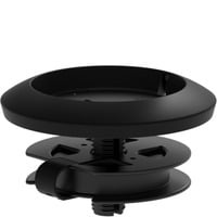 Logitech Mic Pod Mount Nero, Set di montaggio, Logitech, Rally Mic Pod, Grafite, 2,5 cm, 6,5 cm