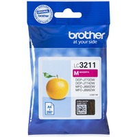 Brother LC-3211M cartuccia d'inchiostro Originale Resa standard Magenta Resa standard, Inchiostro a base di pigmento, 200 pagine