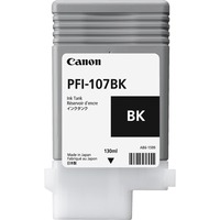 Canon PFI-107BK cartuccia d'inchiostro 1 pz Originale Nero Inchiostro a base di pigmento, 1 pz