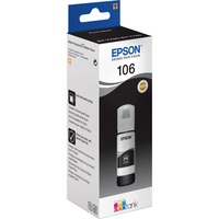 Epson 106 EcoTank Photo Black ink bottle Inchiostro a base di pigmento, 70 ml, 1 pz