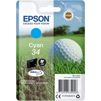 Epson Golf ball Singlepack Cyan 34 DURABrite Ultra Ink Resa standard, 4,2 ml, 300 pagine, 1 pz