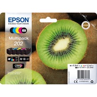 Image of Kiwi Multipack 5-colours 202 Claria Premium Ink