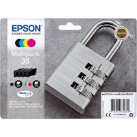 Image of Padlock Multipack 4-colours 35 DURABrite Ultra Ink004