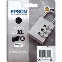 Epson Padlock Singlepack Black 35XL DURABrite Ultra Ink Resa elevata (XL), Inchiostro a base di pigmento, 41,2 ml, 2600 pagine, 1 pz