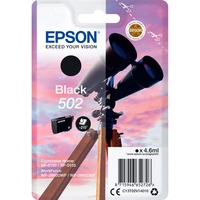 Epson Singlepack Black 502 Ink Resa standard, Inchiostro a base di pigmento, 4,6 ml, 210 pagine, 1 pz