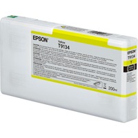 Epson T9134 Yellow Ink Cartridge (200ml) Resa standard, Inchiostro a base di pigmento, 200 ml, 1 pz