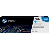 HP Cartuccia Toner originale ciano LaserJet 304A turchese, 2800 pagine, Ciano, 1 pz, Vendita al dettaglio