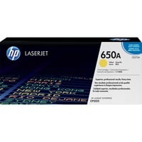 HP Cartuccia Toner originale giallo LaserJet 650A 15000 pagine, Giallo, 1 pz