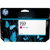 HP Cartuccia inchiostro magenta DesignJet 727, 130 ml 130 ml, Resa standard, Inchiostro colorato, Inchiostro colorato, 130 ml, 1 pz, Confezione singola