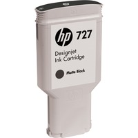 HP Cartuccia inchiostro nero opaco DesignJet 727, 300 ml 300 ml, Inchiostro a base di pigmento, Inchiostro a base di pigmento, 300 ml, 1 pz