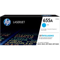 HP Cartuccia toner ciano originale LaserJet 655A 10500 pagine, Ciano, 1 pz