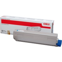 OKI 44844615 cartuccia toner 1 pz Originale Ciano 7300 pagine, Ciano, 1 pz