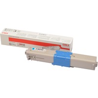 OKI 46508711 cartuccia toner 1 pz Originale Ciano 3000 pagine, Ciano, 1 pz