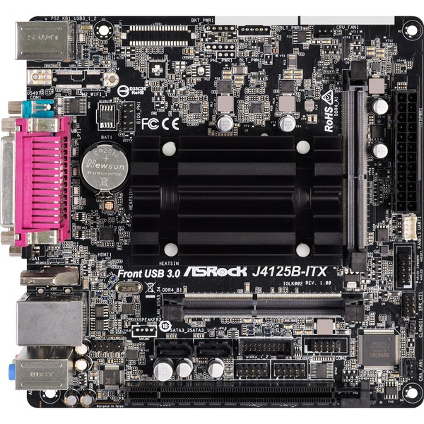 Asrock j4125 itx обзор