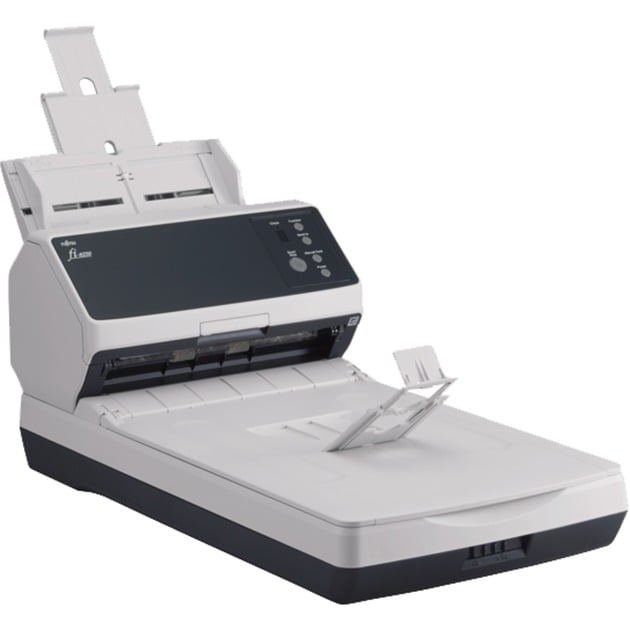 pfu fujitsu fi-8250 adf + scanner ad alimentazione manuale 600 x dpi a4 nero, grigio uomo