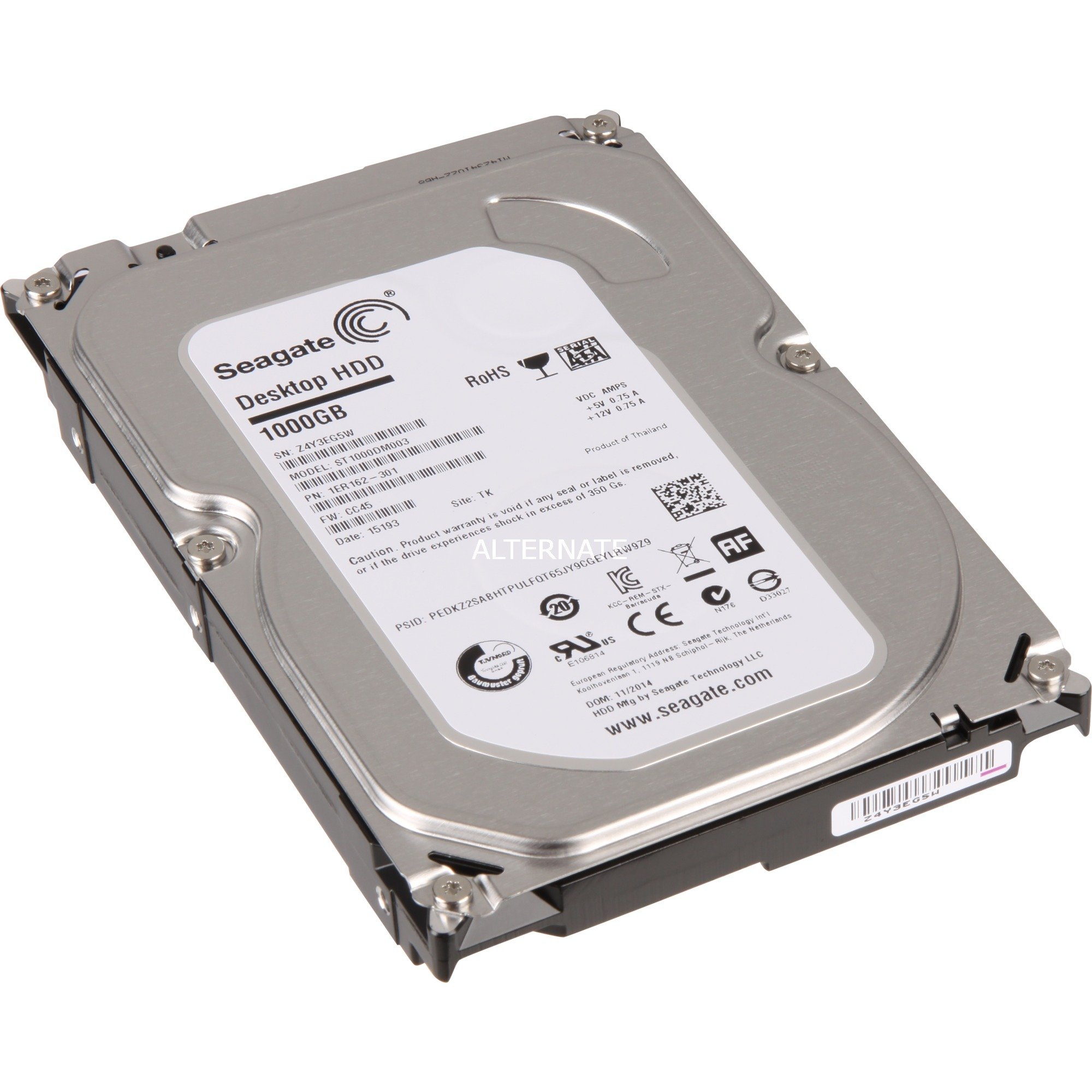 Стоит жесткий диск. Жесткий диск Seagate 1tb (st1000dm003). Seagate Barracuda 1 ТБ st1000dm003. Жесткий диск 1 TB Seagate Barracuda st1000dm003. Seagate desktop HDD 1tb.